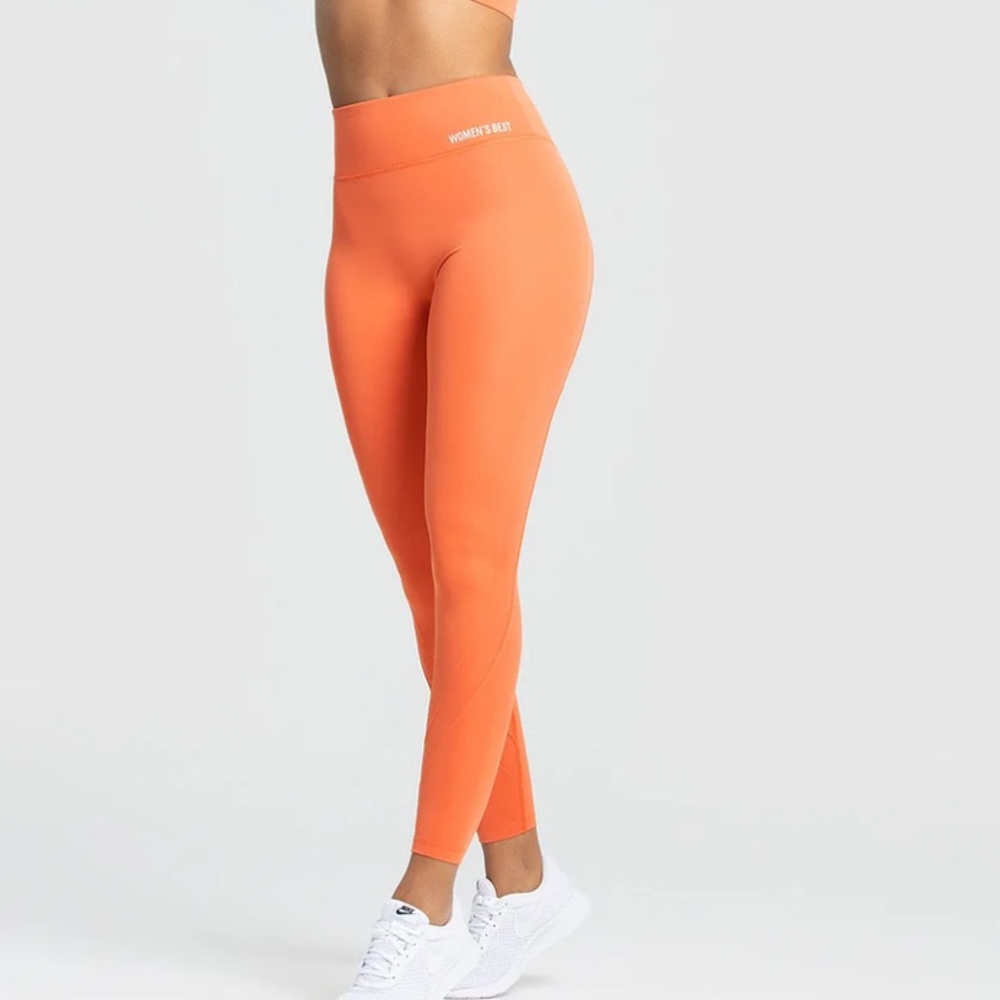 Women’s Best Hold High Waisted Leggings Burnt Orange Size Small